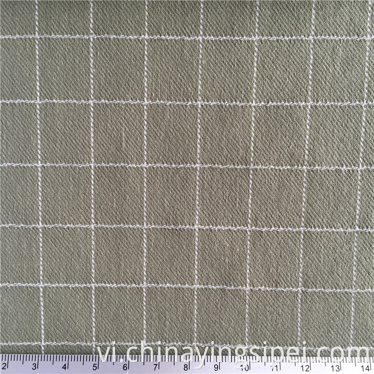 Nhà sản xuất Shaoxing Stocklot Jacquard dệt 100% vải bông nguyên chất